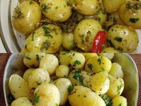 Salada de Batata Bolinha fácil e Saborosa!